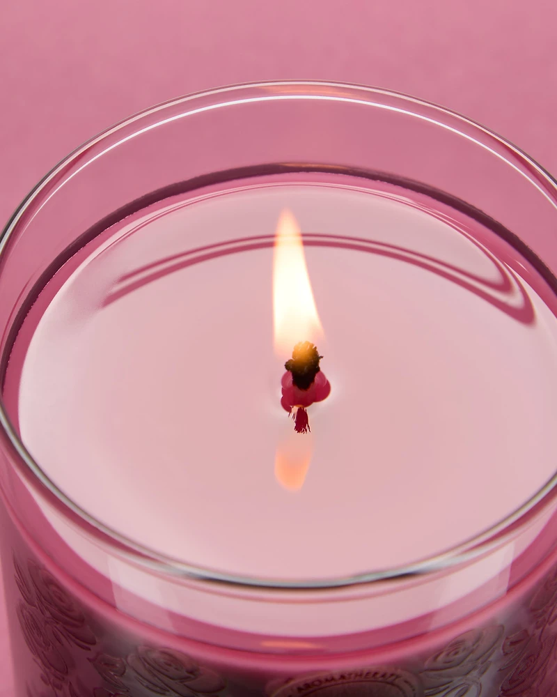 Rose Vanilla Single Wick Candle