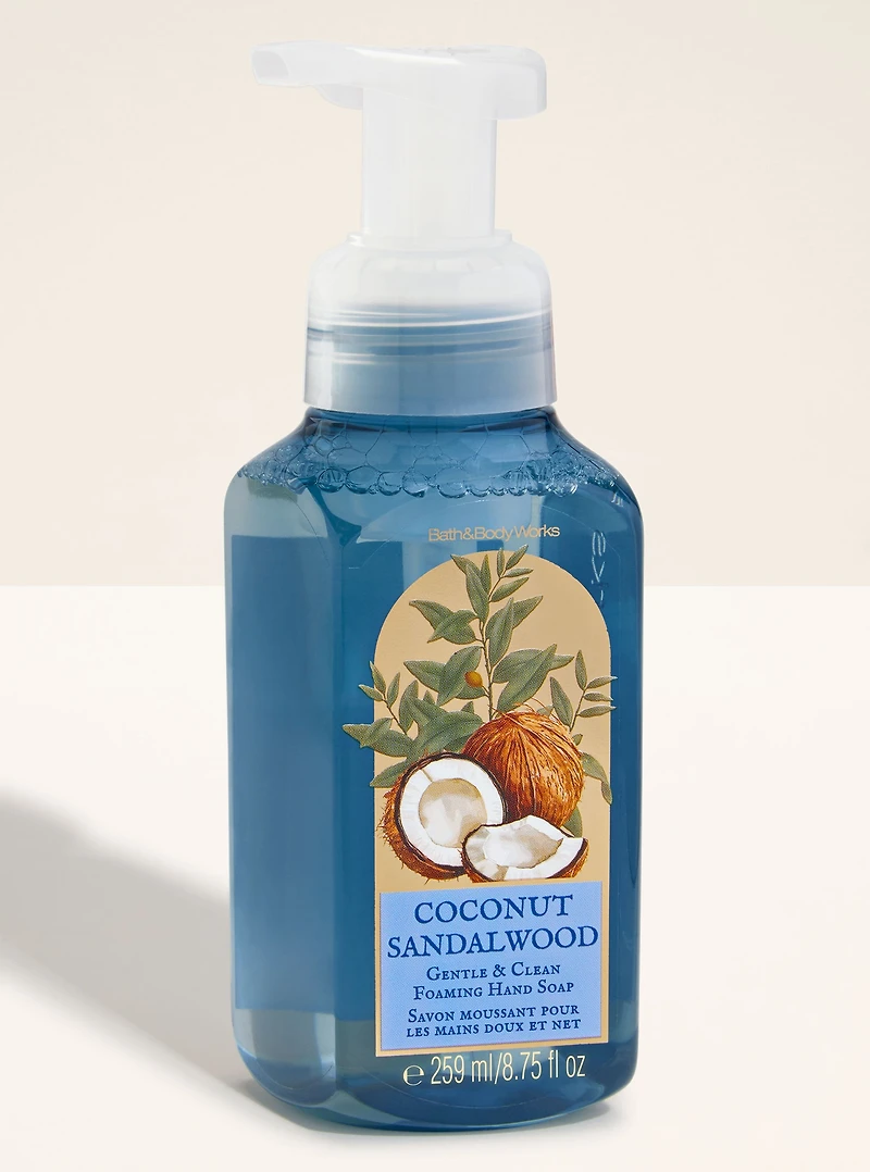 Coconut Sandalwood Gentle & Clean Foaming Hand Soap