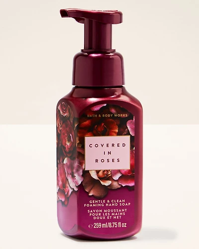 Covered In Roses Gentle & Clean Foaming Hand Soap