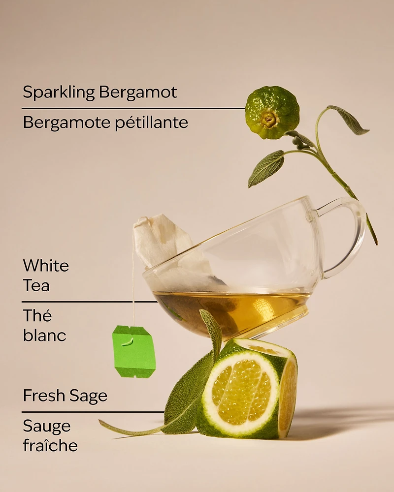 White Tea & Sage Single Wick Candle