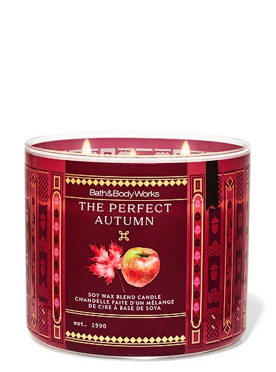 The Perfect Autumn 3-Wick Candle
