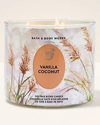 Vanilla Coconut 3-Wick Candle