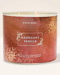 Mahogany Vanilla 3-Wick Candle