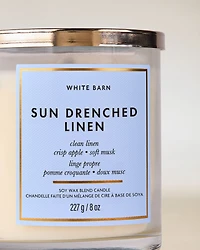Sun Drenched Linen Single Wick Candle