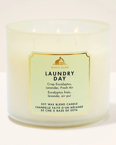 Laundry Day 3-Wick Candle
