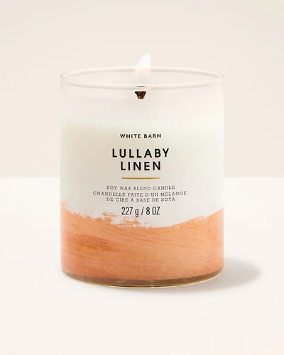 Lullaby Linen Single Wick Candle