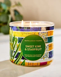 Sweet Kiwi & Starfruit 3-Wick Candle