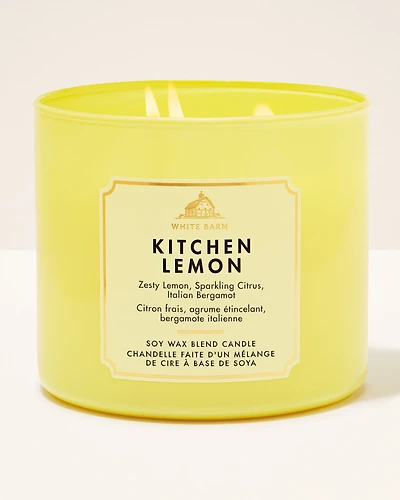 Kitchen Lemon 3-Wick Candle