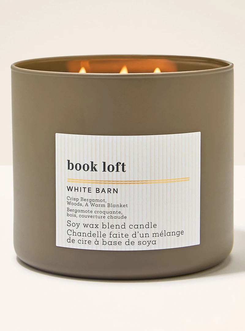 Book Loft 3-Wick Candle