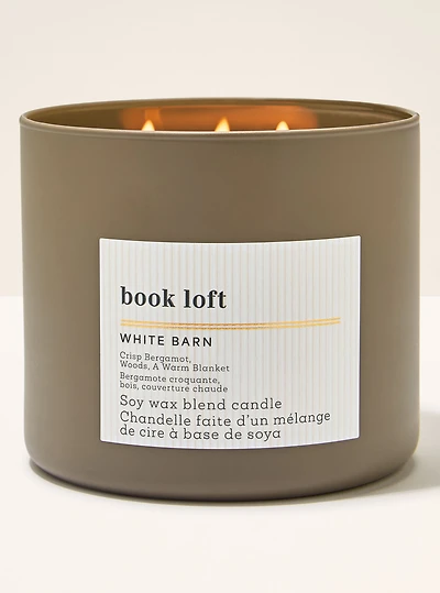 Book Loft 3-Wick Candle
