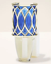 Blue Geometric Scent Control™ Nightlight Wallflowers Fragrance Plug