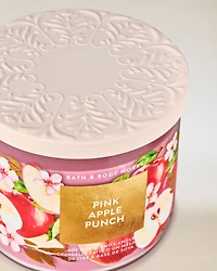 Pink Apple Punch 3-Wick Candle