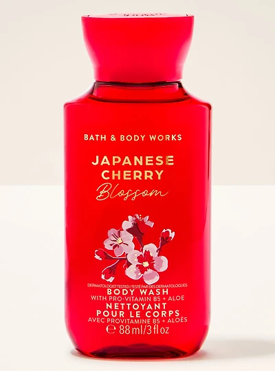 Japanese Cherry Blossom Travel Size Body Wash