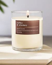 Coffee & Whiskey Single Wick Candle