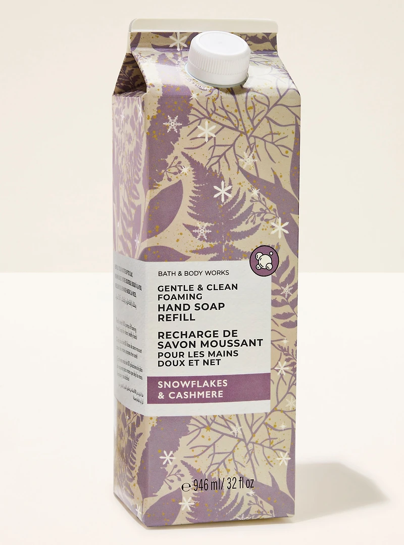 Snowflakes & Cashmere Gentle & Clean Foaming Refill