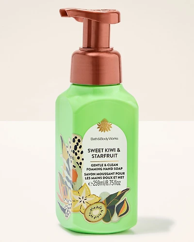 Sweet Kiwi & Starfruit Gentle & Clean Foaming Hand Soap