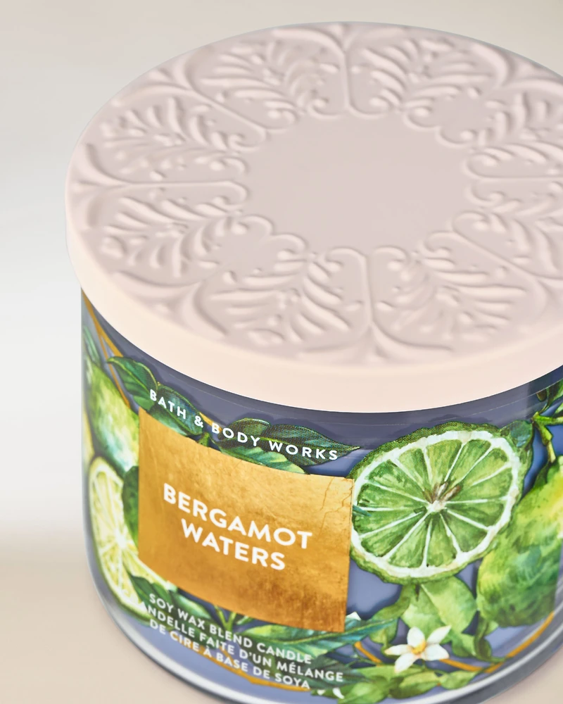 Bergamot Waters 3-Wick Candle