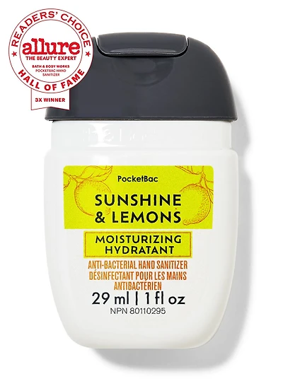 Sunshine & Lemons Moisturizing PocketBac Hand Sanitizer