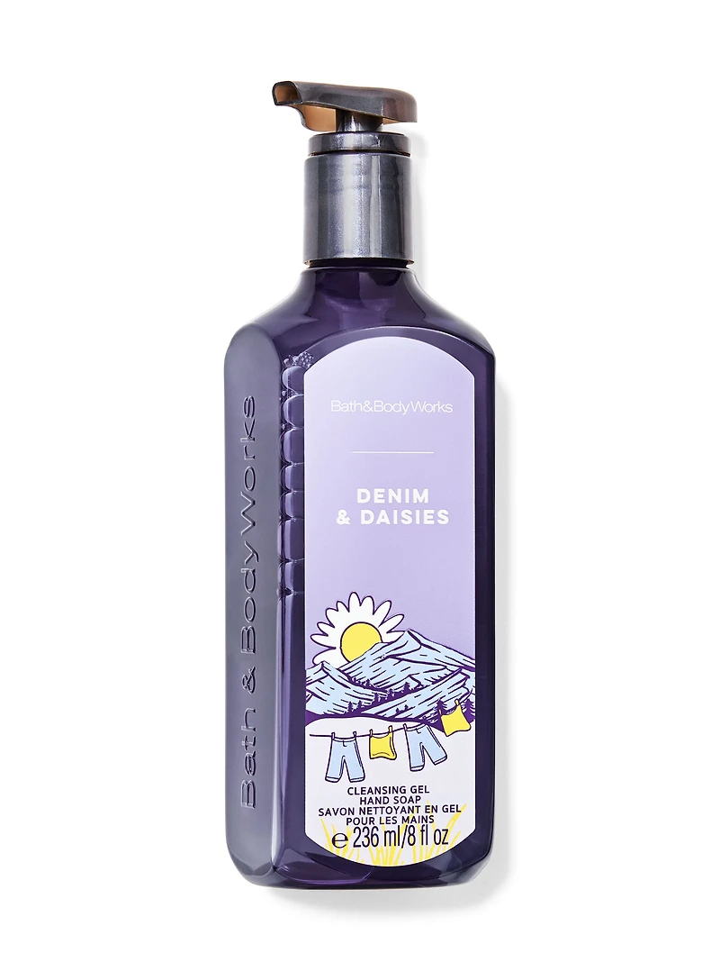 Savon nettoyant en gel pour les mains Denim & Daisies