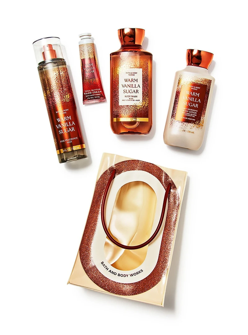 Warm Vanilla Sugar Gift Set