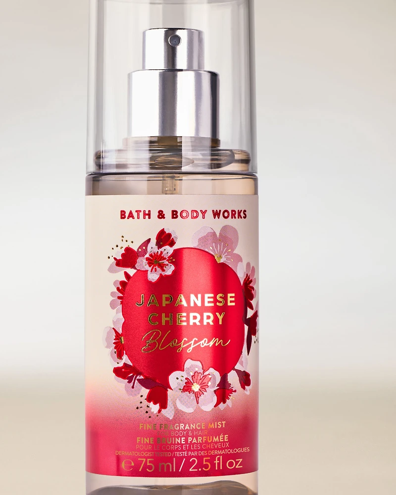 Japanese Cherry Blossom Travel Size Fine Fragrance Mist