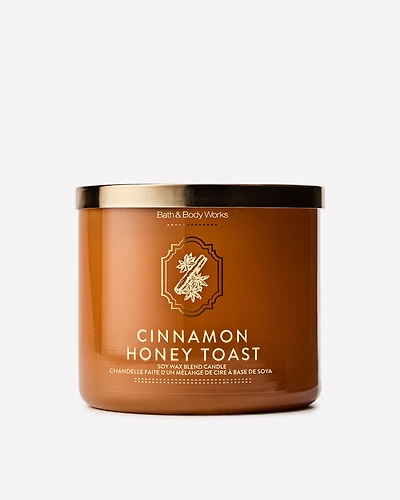 Cinnamon Honey Toast 3-Wick Candle