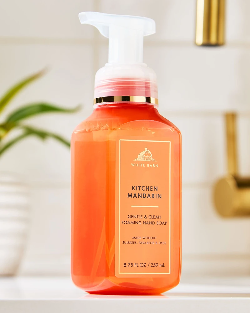 Kitchen Mandarin Gentle & Clean Foaming Hand Soap