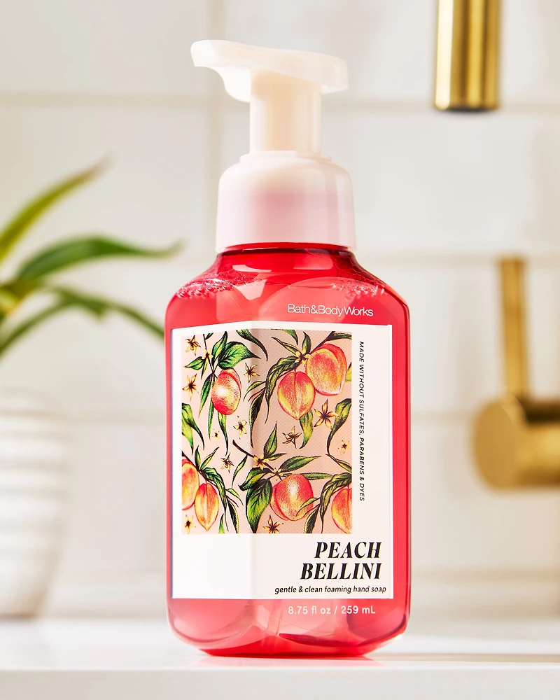 Peach Bellini Gentle & Clean Foaming Hand Soap