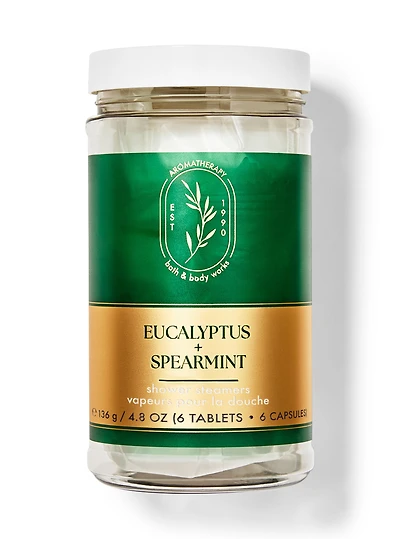 Vapeurs pour la douche Eucalyptus Spearmint