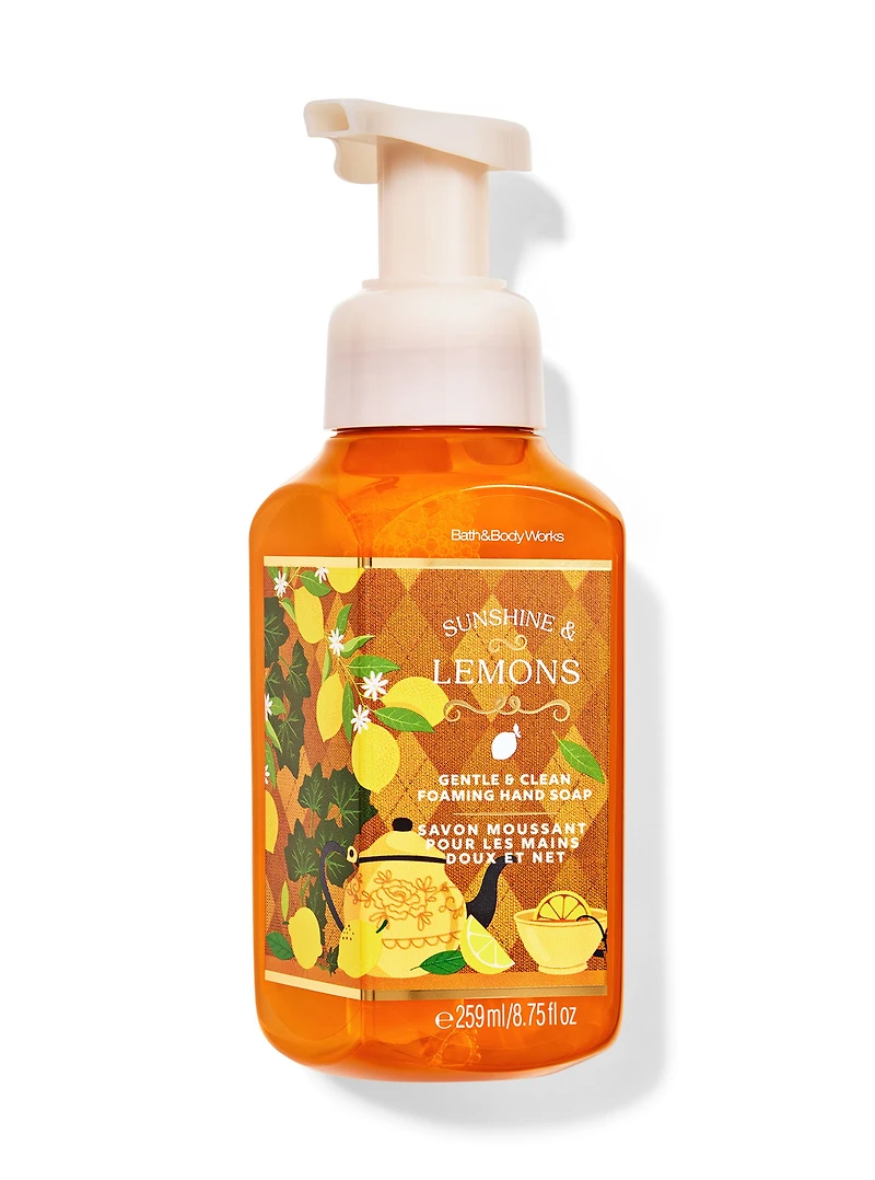 Savon moussant doux et net Sunshine & Lemons
