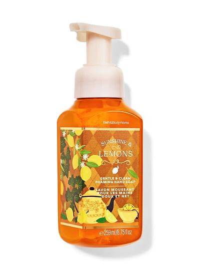 Savon moussant doux et net Sunshine & Lemons