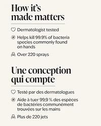 Pink Peach Blossom Hand Sanitizer Spray