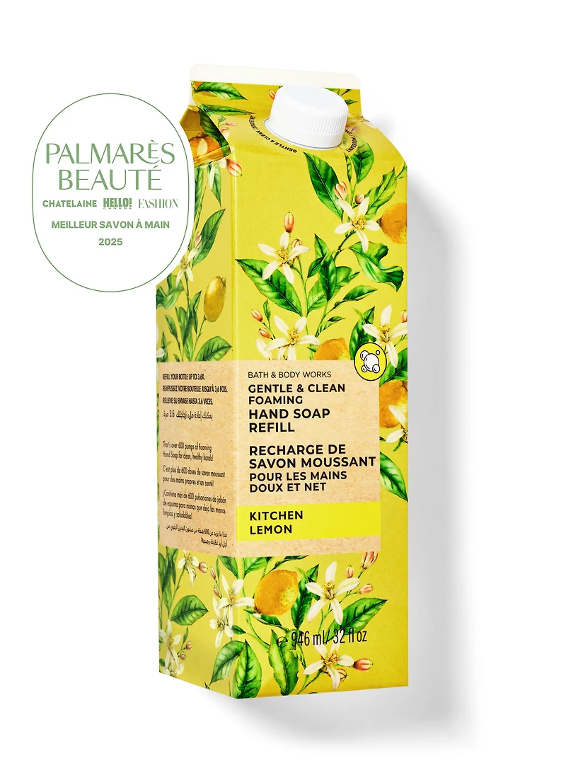 Kitchen Lemon Gentle & Clean Foaming Hand Soap Refill