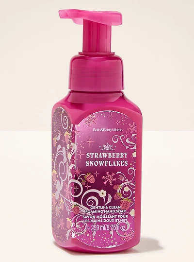 Strawberry Snowflakes Gentle & Clean Foaming Hand Soap