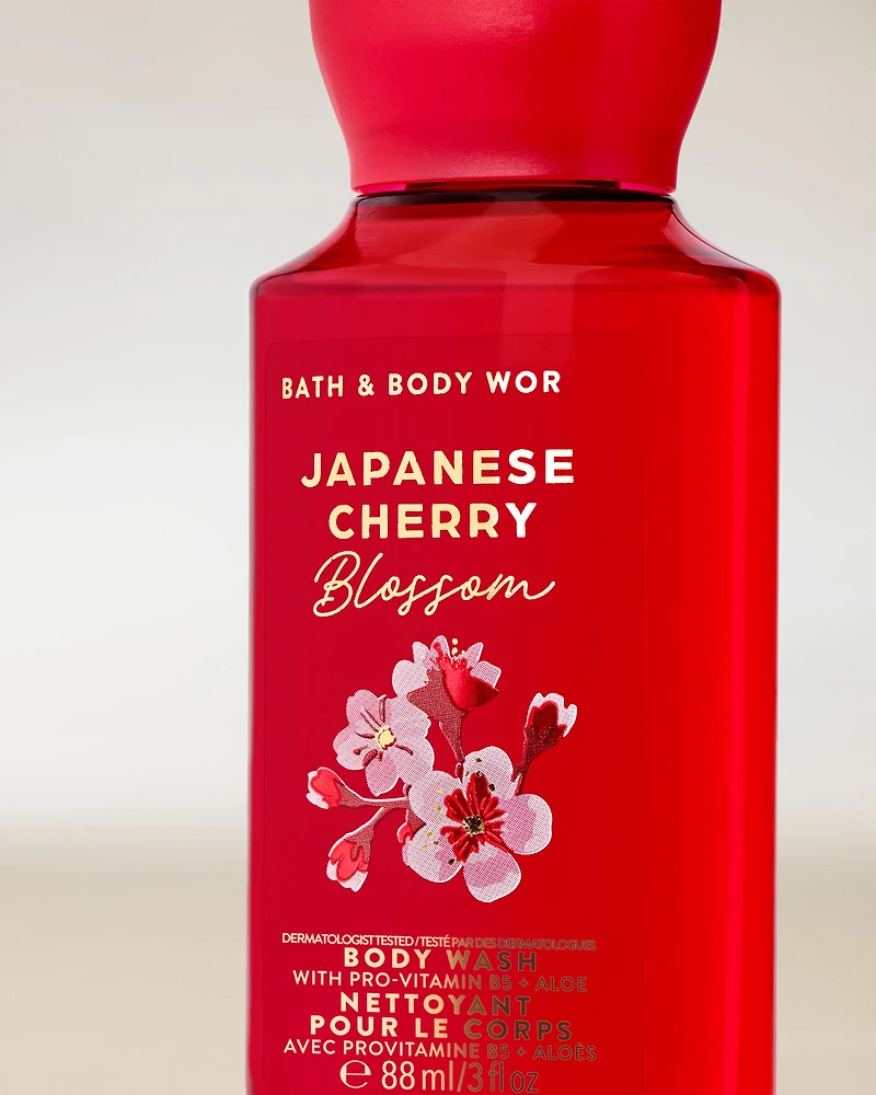 Japanese Cherry Blossom Travel Size Body Wash