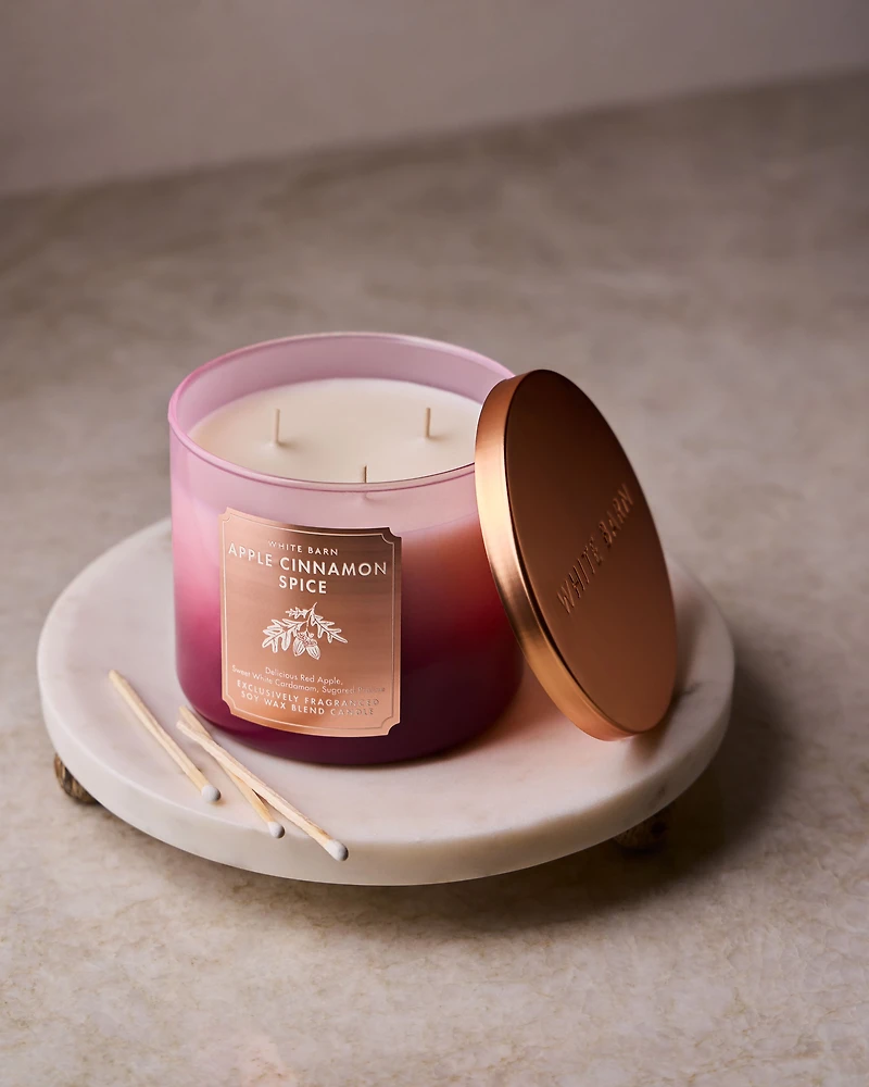 Apple Cinnamon Spice 3-Wick Candle