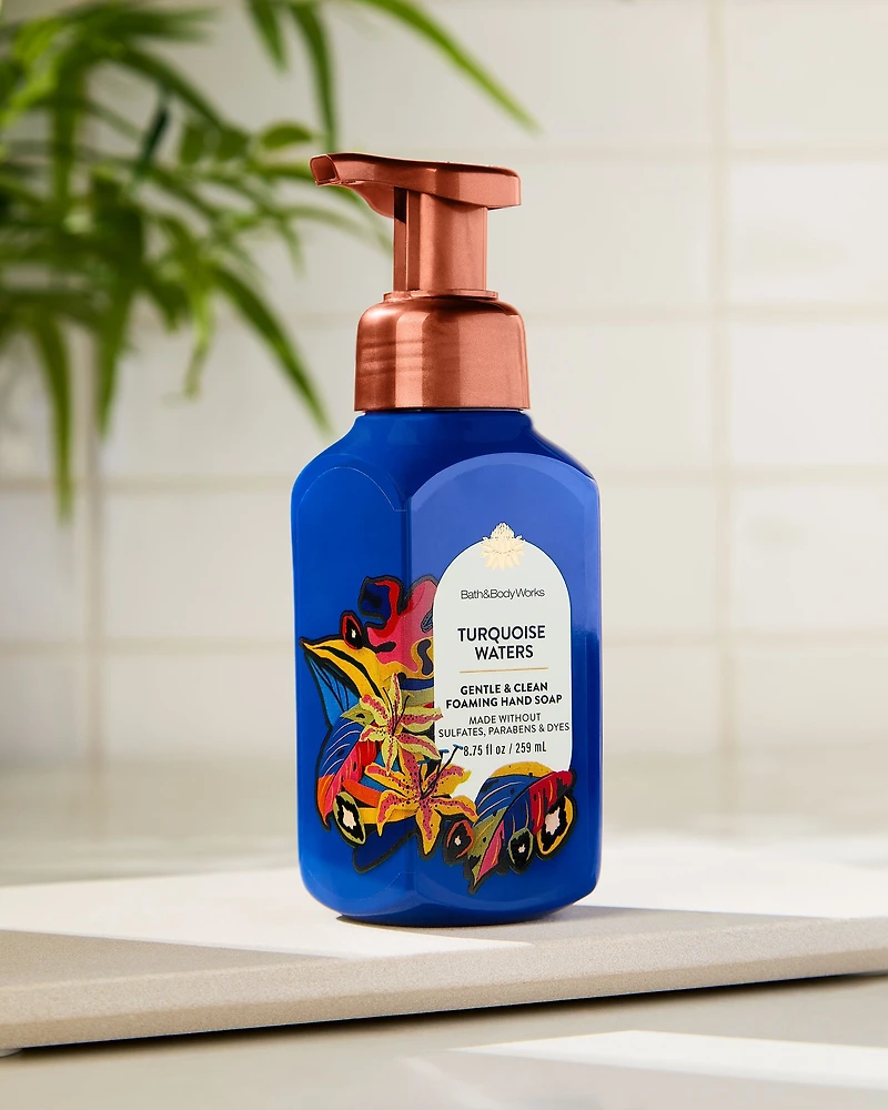 Turquoise Waters Gentle & Clean Foaming Hand Soap
