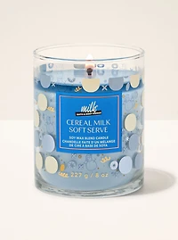Cereal Milk Soft Serve Single Wick Candle