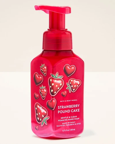 Strawberry Pound Cake Gentle & Clean Foaming Hand Soap
