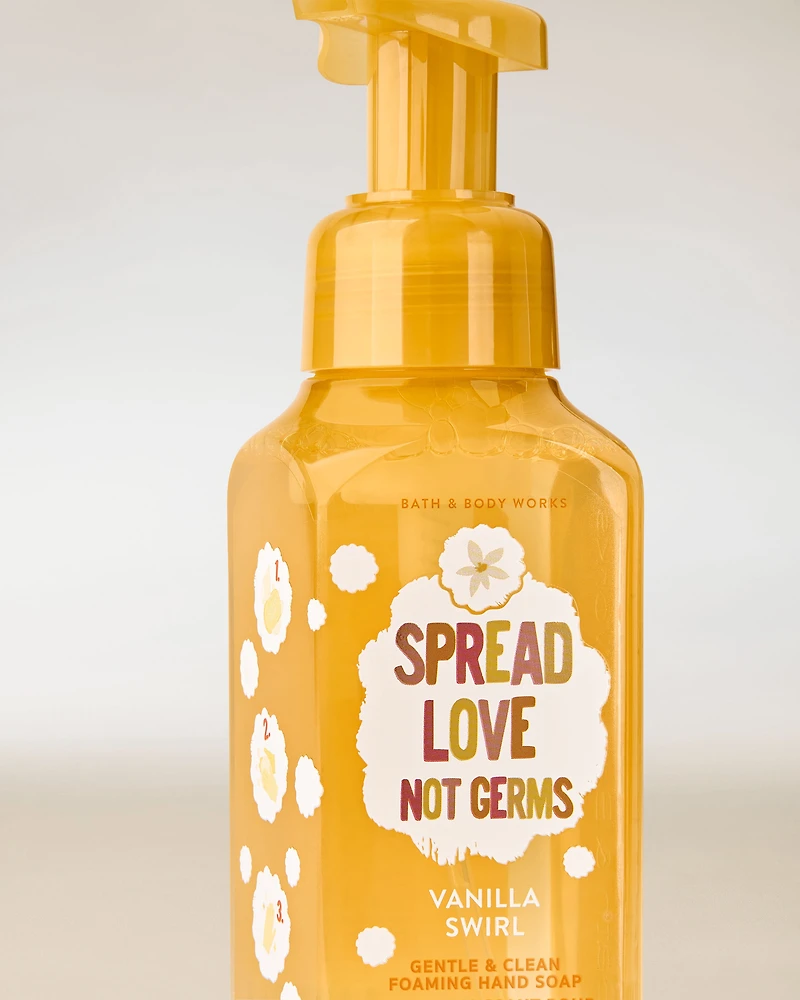 Vanilla Swirl Gentle & Clean Foaming Hand Soap