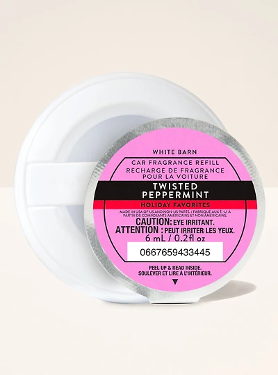 Twisted Peppermint Car Fragrance Refill
