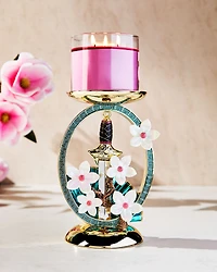 Mulan Pedestal 3-Wick Candle Holder