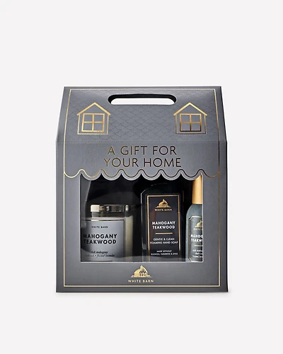 Mahogany Teakwood Gift Set