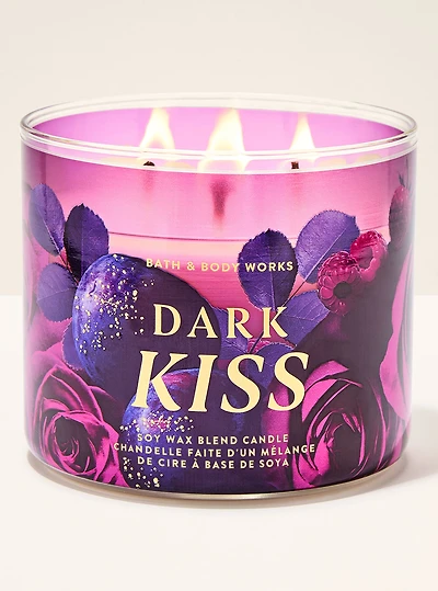 Dark Kiss 3-Wick Candle