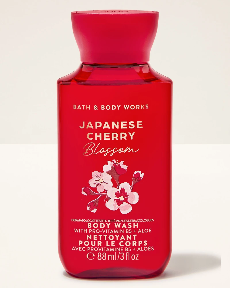 Japanese Cherry Blossom Travel Size Body Wash