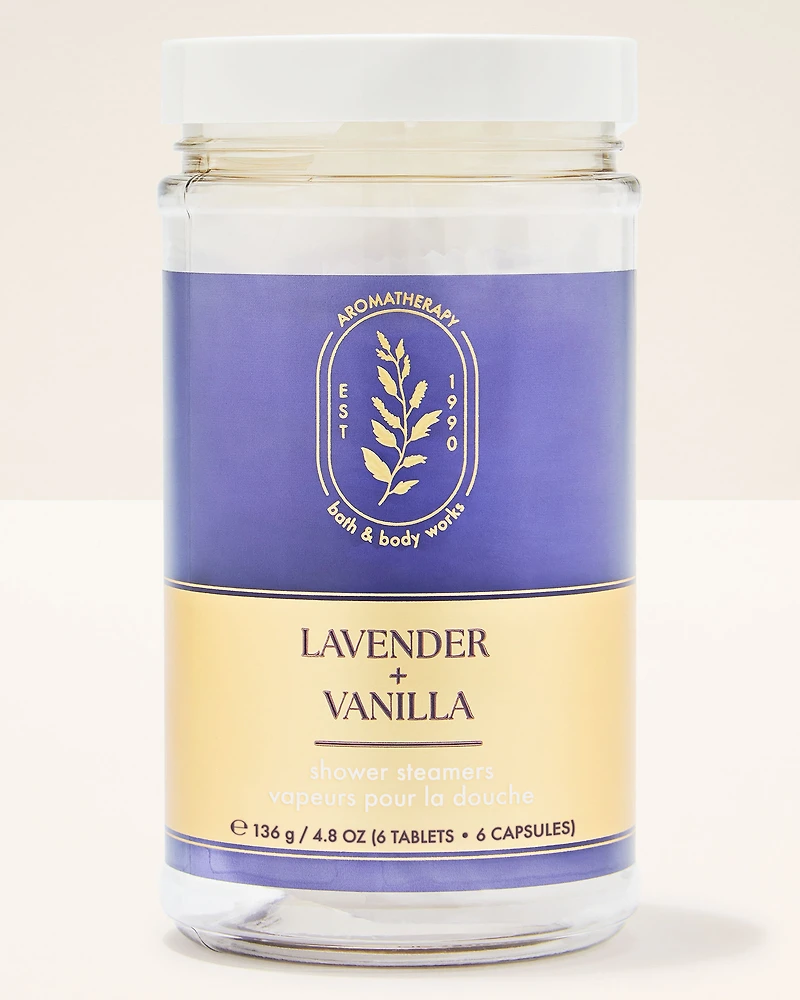 Lavender Vanilla Shower Steamers