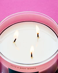 Rose 3-Wick Candle