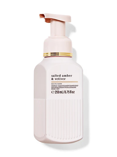 Savon moussant doux et net Salted Amber & Vetiver