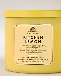 Kitchen Lemon 3-Wick Candle