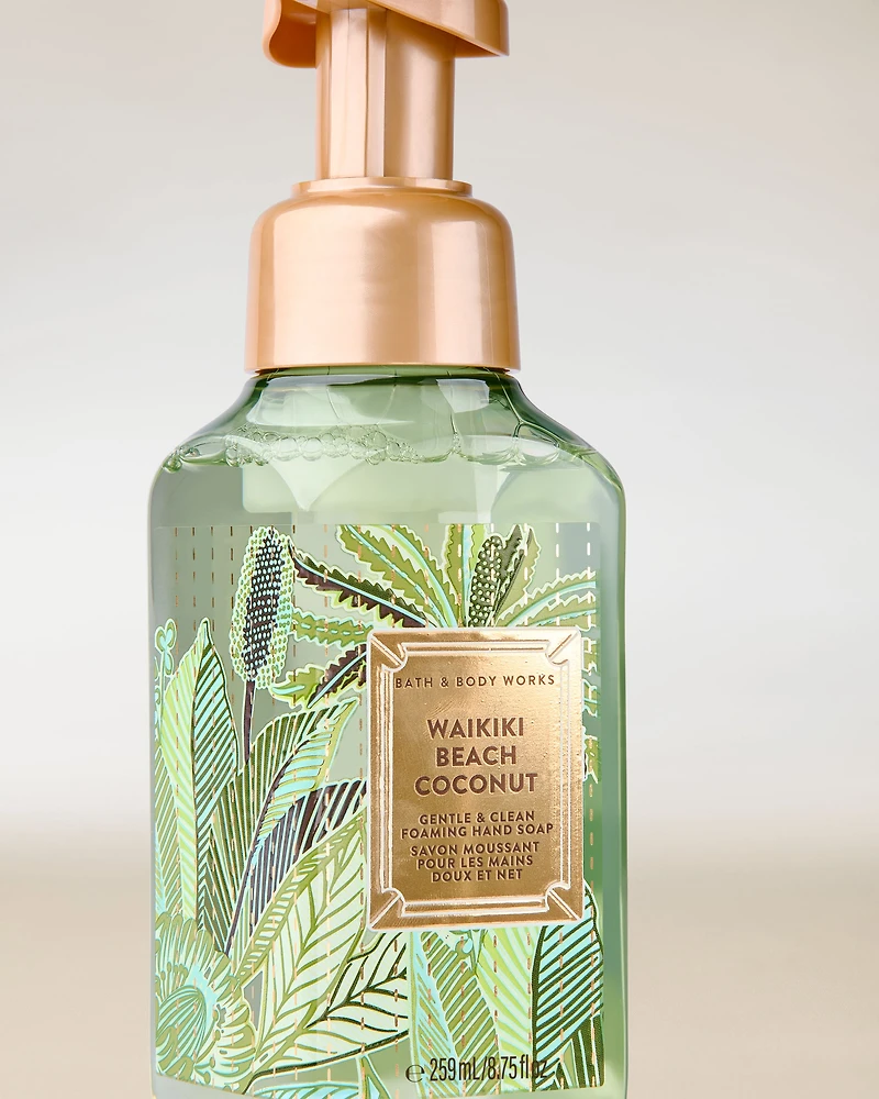 Waikiki Beach Coconut Gentle & Clean Foaming Hand Soap